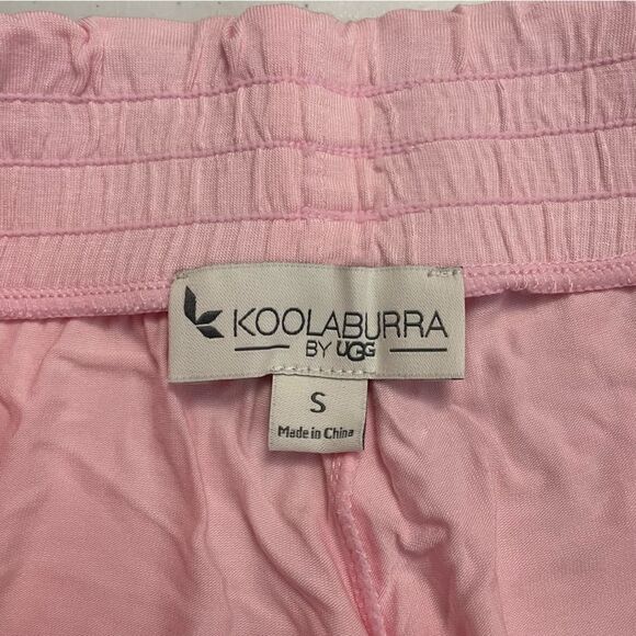 KOOLABURRA by UGG pink square cropped‎ lounge pants, elastic waist sz small - Picture 5 of 9
